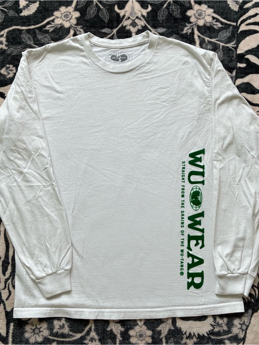 017 - WU WEAR WU TANG CLAN RAP HIP HOP LONG SLEEVE SHIRT